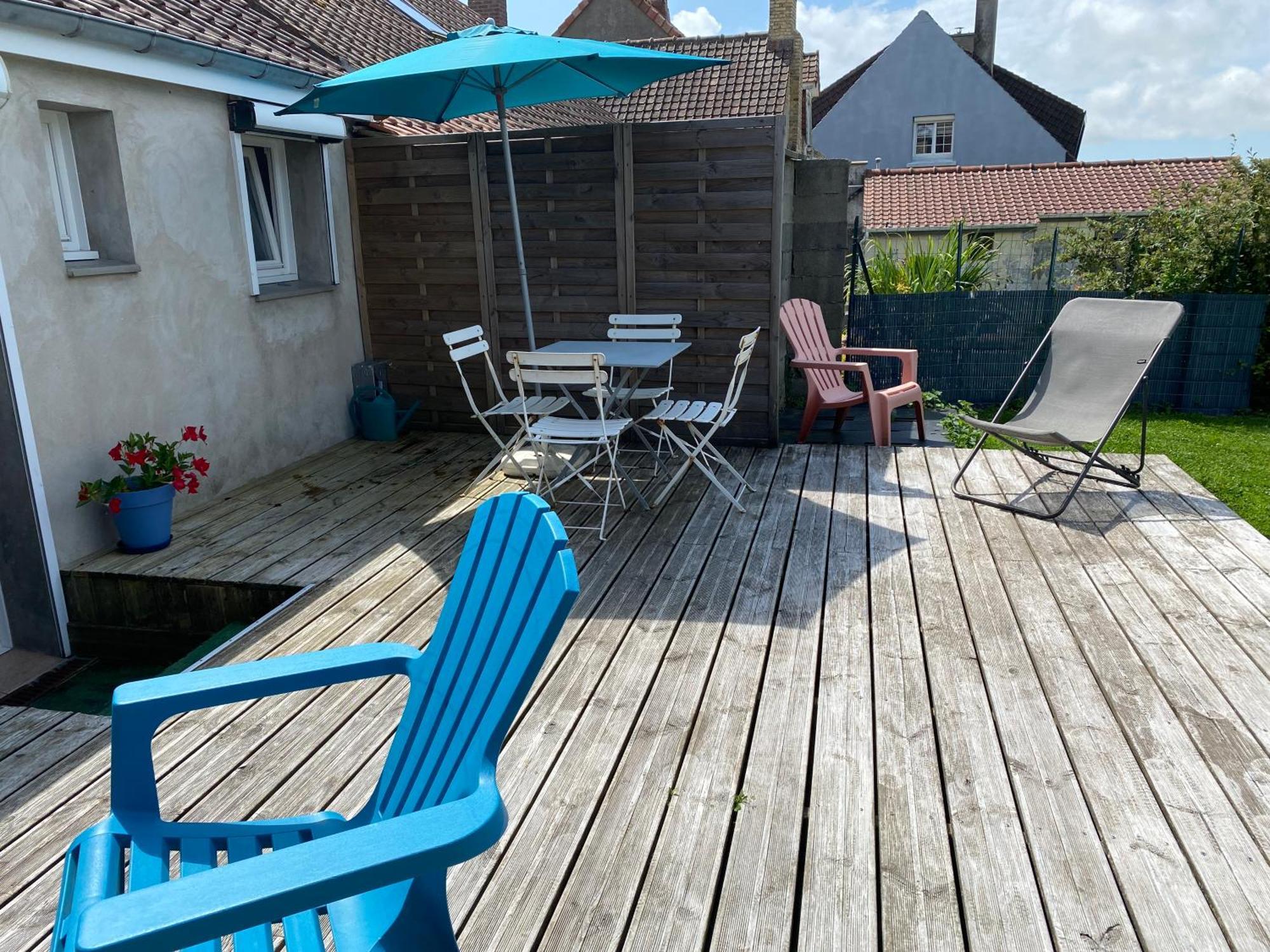 Maison De Village Avec Jardin 15Mn Des Plages, Wifi, 2 Chambres, Jardin Hesdin-l'Abbe Экстерьер фото