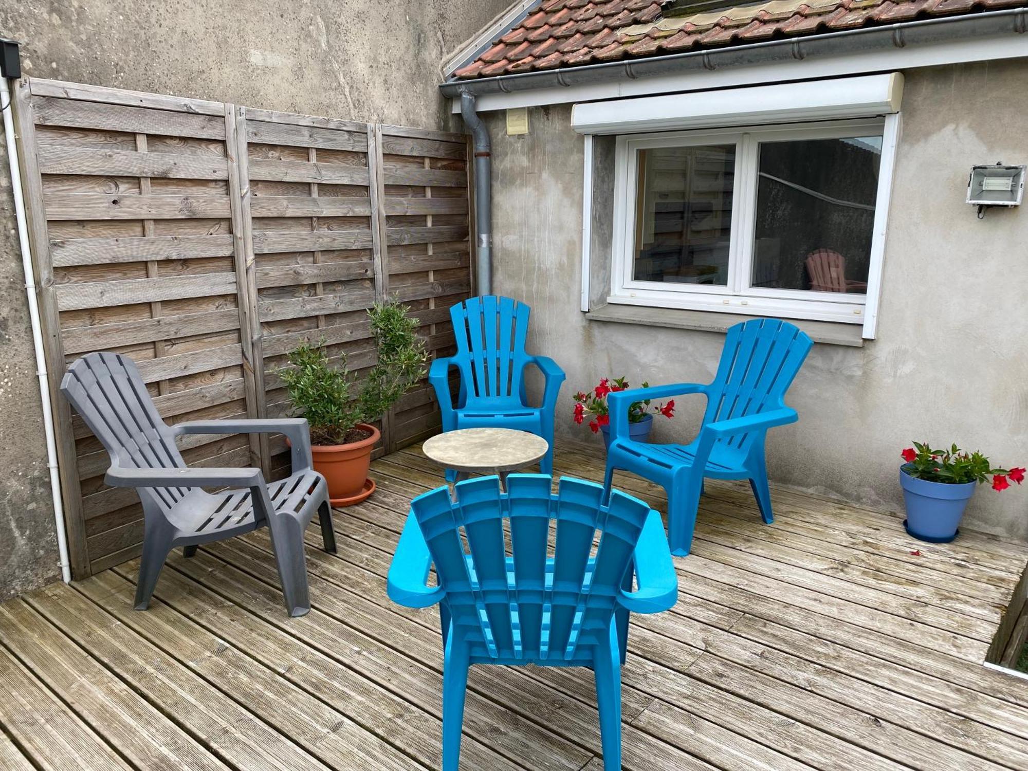 Maison De Village Avec Jardin 15Mn Des Plages, Wifi, 2 Chambres, Jardin Hesdin-l'Abbe Экстерьер фото